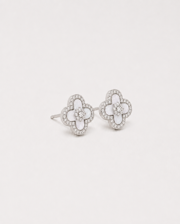 Clover Mother-of-Pearl Earrings
