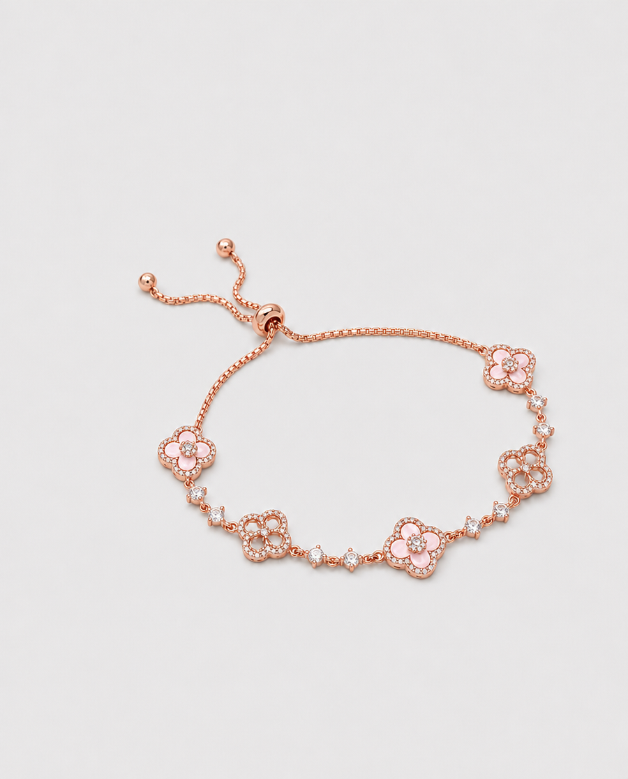 Bracelet Ajustable Trèfles